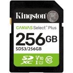 CARD Kingston 256GB sdxc Canvas Select Plus Gen3 150MB/s...