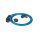 Mennekes Ladekabel Mode 3. Typ 2. 32A. 3PH (blau/schwarz. 7.5 Meter)