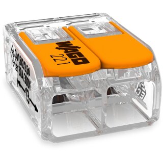 Wago Serie 221 - 2*6mm (50 Stück)