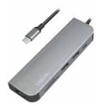 Logilink USB-C HUB, HDMI, PD, Kartenleser, USB 3.2 GEN 1x1