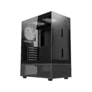 XPG Invader X Mini ATX Midi Tower schwarz 5x120mm ARGB USB C