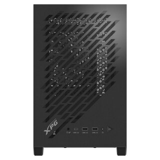 XPG Valor Air Nano mATX Mini Tower schwarz USB C Mesh