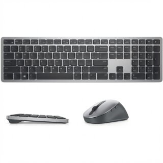Dell Premier Multi-Device Tastatur-Maus-Set kabellos grau. schwarz