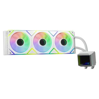 K COOLER XPG Levante II 360 AIO Wasserkühlung 360mm weiß ARGB