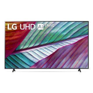 108,0 cm/43" (3840×2160) LG 43UR78006LK 16:9 LED 50Hz a5 Gen6 4K AI HDMI ×3 USB ×2 LAN WiFi webOS23 Black