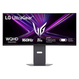 86,4 cm/34" (3440×1440) LG UltraGear 34G600A-B 21:9 VA 1 ms (MBR) 160 Hz HDMI ×2 DisplayPort FreeSync Premium HDR10 Black