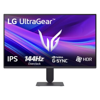 60,4 cm/24" (1920×1080) LG UltraGear 24G411A-B 16:9 IPS 5ms 144Hz HDMI 2.0 DisplayPort 1.4 FreeSync/G-SYNC Compatible Black
