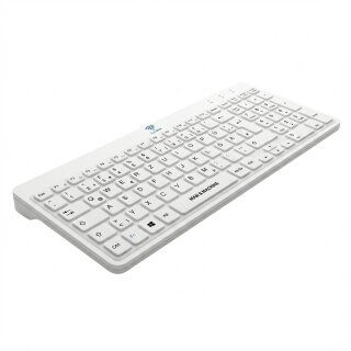 MAN&MACHINE ITs Cool Flat DE white Hygienetastatur,white,99 Tasten,DE