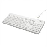 MAN&MACHINE Very Cool DE white Hygienetastatur...