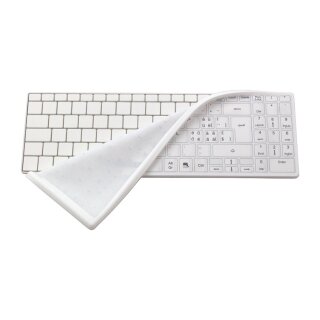 MAN&MACHINE Tastaturabdeckung DE wh. ITs Cool Flat,white,DE,Silikon