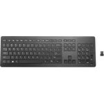 HP Tastatur Wireless USB Aluminium slim/iffernblick