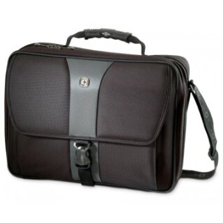 WENGER Legacy 43.2cm 17Zoll Slimcase schwarz/grau