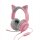 Razer Kraken Kitty V3 X Quartz (rosa/grau, 3,5-mm-Klinkenstecker)