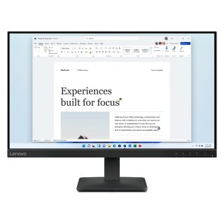 Lenovo L24-4e - Office Monitor - IPS Panel, 100Hz