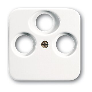 BUSCH JAEGER Reflex SI - Zentralscheibe Antenne 3-fach - UP *alpinweiss*