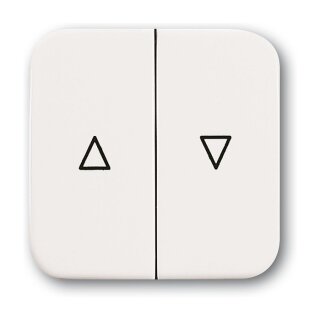 BUSCH JAEGER Reflex SI - Wippe Mit Aufdruck 2-fach *alpinweiss*