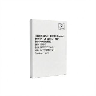 F-SECURE Internet Security - 25 Device, 1 Year - ESD-Download