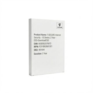 F-SECURE Internet Security - 15 Device, 2 Year - ESD-Download