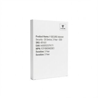 F-SECURE Internet Security - 20 Device, 3 Year - ESD-Download