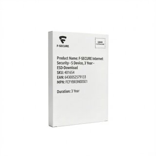 F-SECURE Internet Security - 5 Device, 3 Year - ESD-DownloadESD