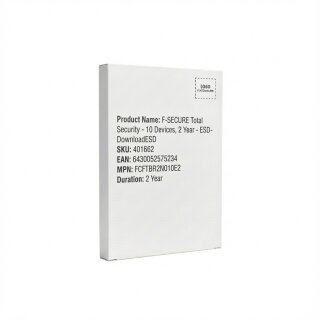 F-SECURE Total Security - 10 Devices, 2 Year - ESD-DownloadESD