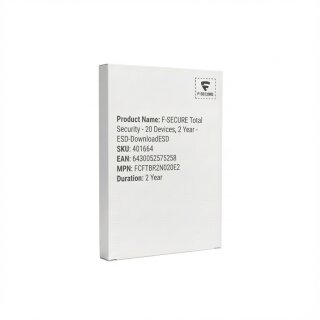 F-SECURE Total Security - 20 Devices, 2 Year - ESD-DownloadESD