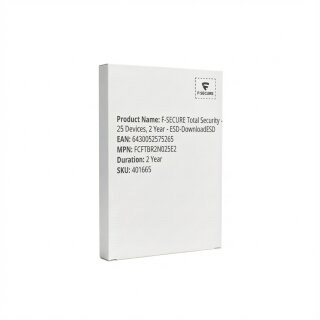 F-SECURE Total Security - 25 Devices, 2 Year - ESD-DownloadESD