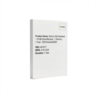 Norton 360 Standard - 10 GB Cloud-Backup - 1 Devices, 1 Year - ESD-Download