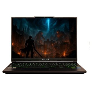 Captiva Notebook Highend Gaming I95-052GE 16" WQXGA Core i7-14650HX 32GB/1TB SSD RTX5070 Win 11