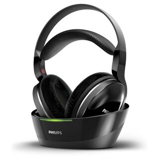 Philips SHD8850/12 Over-Ear TV-Kopfhrer digital kabellos schwarz