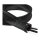 Logilink Kabelschlauch mit Reißverschluss AD: 50 mm, schw 1m