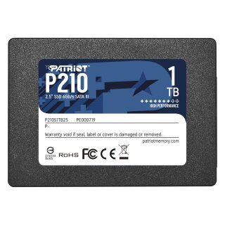 2,5" Patriot P210 1 TB (schwarz, SATA 6 Gb/s, 2,5")