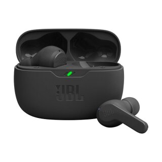 JBL Headphones In-Ear InEar Wave Beam black Schwarz (JBLWBEAMBLK)