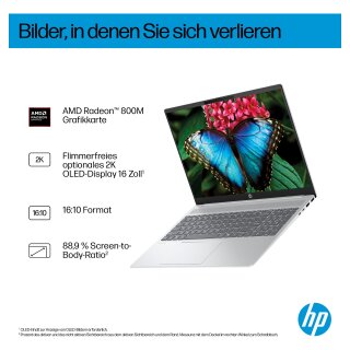 HP OmniBook 5 NGAI 16" 2K OLED Ryzen AI 7 350 32GB/1TB SSD Win11 Home - 16-AG1477NG