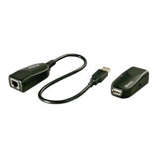 LINDY Extender USB 2.0 Cat5 Classic 1 Port 50m