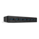 LINDY USB 3.1/3.0 Hub 7 Port mit Ladefunktion