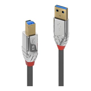 LINDY USB 3.0 Kabel Typ A/B Cromo Line M/M 3m