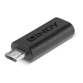 LINDY Adapter USB 2.0 Typ C an Micro-B