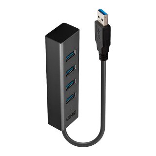 LINDY USB 3.0 Hub 4 Port ohne Netzteil