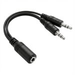 3.5MM 3 PIN HEADSET SPLITTER