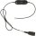 JABRA Smart Cord QD to RJ9 straight with 8-position switch configurator for Avaya one-X Telephone system for 96XX Series