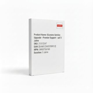 GLenovo Service Upgrade - Premier Support - auf 3 Jahre
