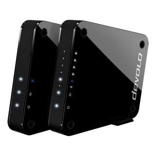 Devolo GigaGate Starterkit 2er Set High Speed WLAN Bridge Repeater. max. 2000 MB