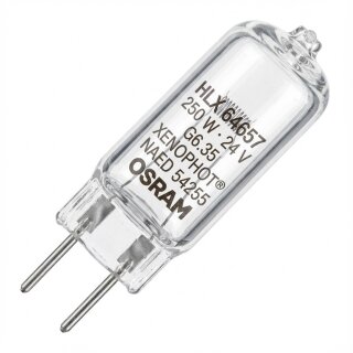 Osram HLX 64657 250W 24V Halogen-Glühlampe G6.35