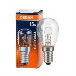 Osram Birnformlampe 15W klar 230V E14