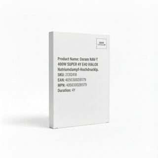 Osram NAV-T 400W SUPER 4Y E40 VIALOX Natriumdampf-Hochdrucklp.