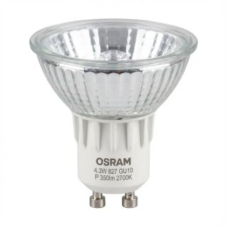 Osram PAR165036 4.3W 827 GU10 P LED Reflektorlampe 350lm 2700K 1 VE=5St