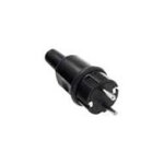 BACHMANN Vollgummistecker schwarz Typ442