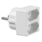 BACHMANN Euro-Doppelstecker weiss Euro-Doppelstecker...