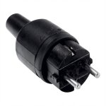 BACHMANN Schutzkontaktgummistecker schwarz ohne...